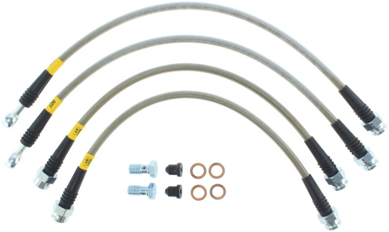 Kit de conduites de frein arrière en acier inoxydable StopTech 07-13 Chevy Suburban/GMC Yukon XL
