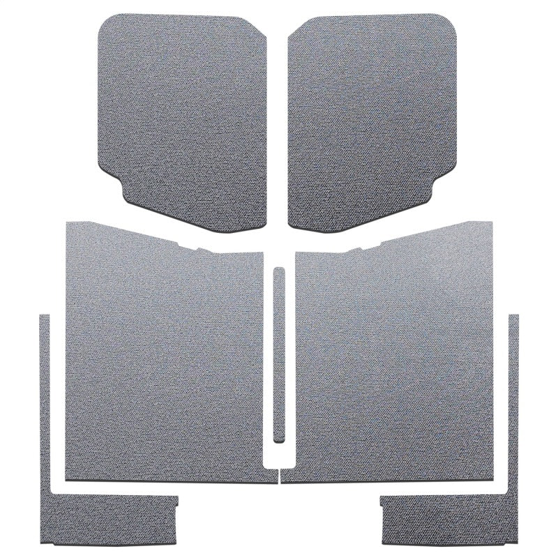 Kit de garniture de pavillon complet pour Jeep Gladiator JT 4 portes DEI 20-22 - 7 pièces - Gris