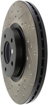Rotors avant droit rainurés et percés StopTech 07-09 Mazda 3
