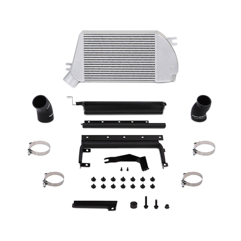Échangeur intermédiaire à montage supérieur Mishimoto pour Subaru WRX 2015 – Argent