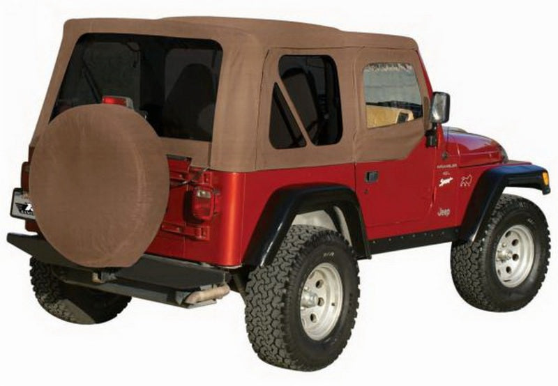 Capot de rechange d'origine pour Jeep Wrangler (TJ) Rampage 1997-2006 - Kaki