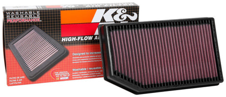Filtre à air K&amp;N pour Jeep Wrangler JL 2018 2.0L/3.6LF/I