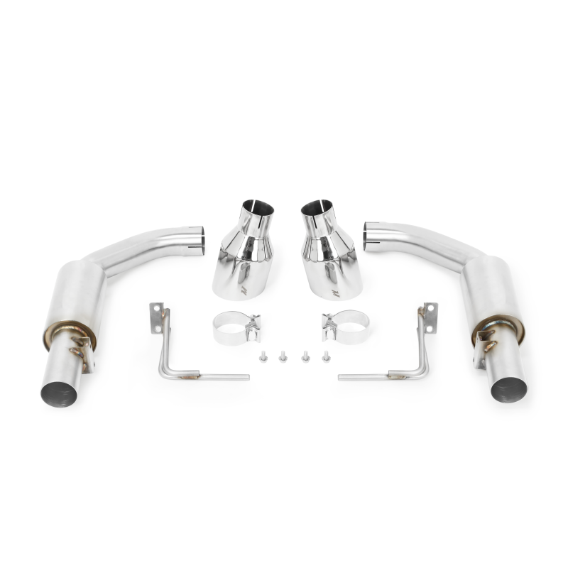 Échappement Mishimoto 2015+ Ford Mustang Axleback Pro avec embouts polis