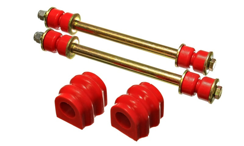 Ensemble de bagues de barre stabilisatrice arrière rouge 23 mm pour Chevy Camaro 11-12 Energy Suspension