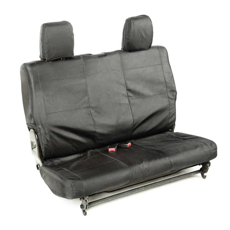 Housse de siège arrière balistique Rugged Ridge noire 840D 07-10 JK 2 portes
