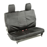 Housse de siège arrière balistique Rugged Ridge noire 840D 07-10 JK 2 portes