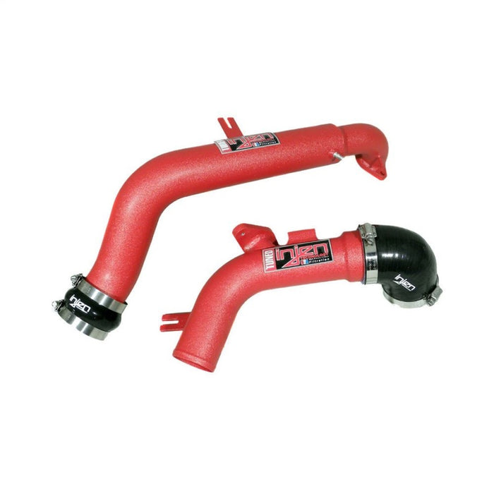 Kit de tuyauterie pour refroidisseur intermédiaire supérieur Injen 11-14 Nissan Juke 1,6 L Nismo Turbo - Rouge froissé