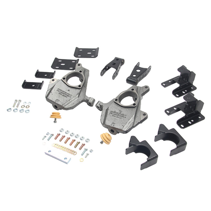 KIT D'ABAISSEMENT Belltech 16.5-18 Chevy Silverado toutes cabines 2WD 2inF/4inR