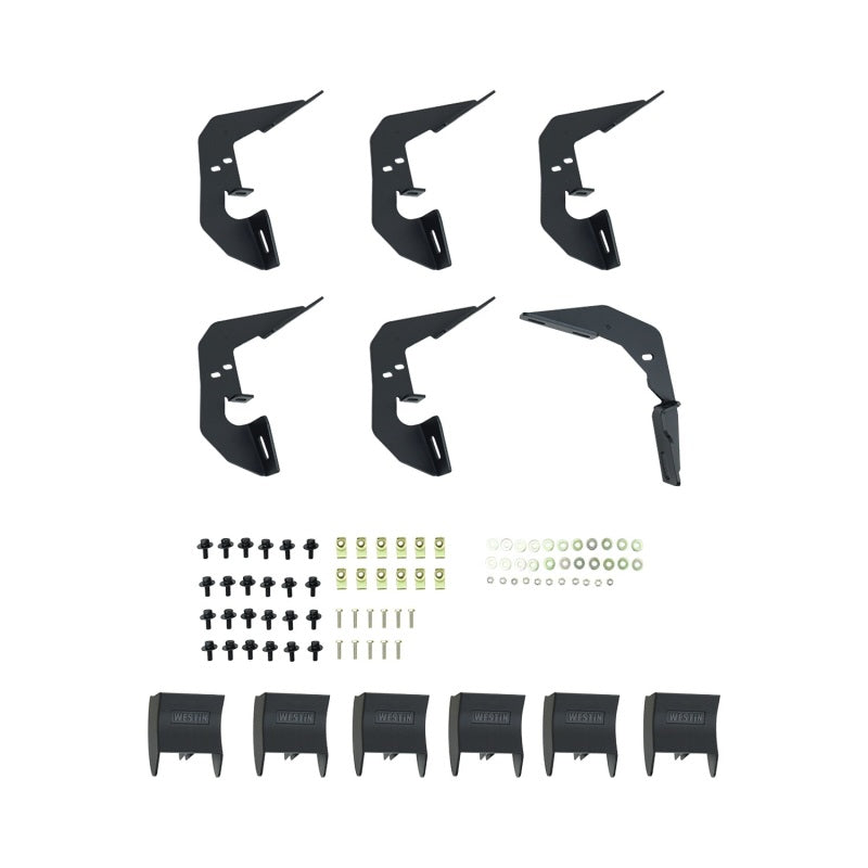 Marchepieds Westin Nerf pour Chevy Silverado Crew Cab R7 2007-2018 - SS