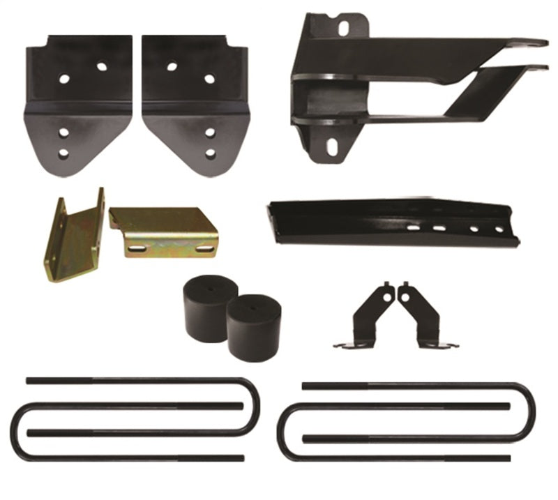 Kit de levage Skyjacker 4 pouces Boîte de composants pour Ford F-250/F-350 2017 à quatre roues motrices