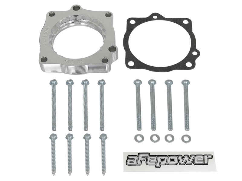 Entretoises de corps de papillon aFe Silver Bullet TBS Dodge Challenger SRT8 11-12 V8-6.4L