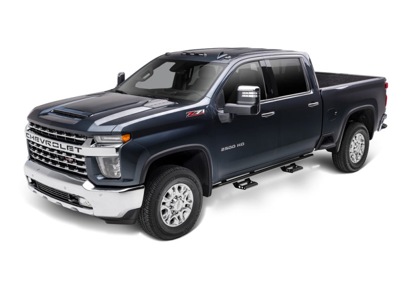 Système de marchepieds N-Fab RKR 2019 Chevy/GMC 1500 Crew Cab - Longueur de la cabine - Tex. Black - 1,75 po