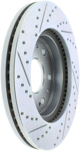 StopTech Select Sport 07-11 GM Silverado 1500 Slotted and Drilled Left Front Rotor