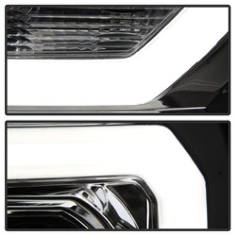 Phares de projecteur Spyder GMC Sierra 1500/2500/3500 07-13 V2 - Chrome PRO-YD-GS07V2-LBDRL-C