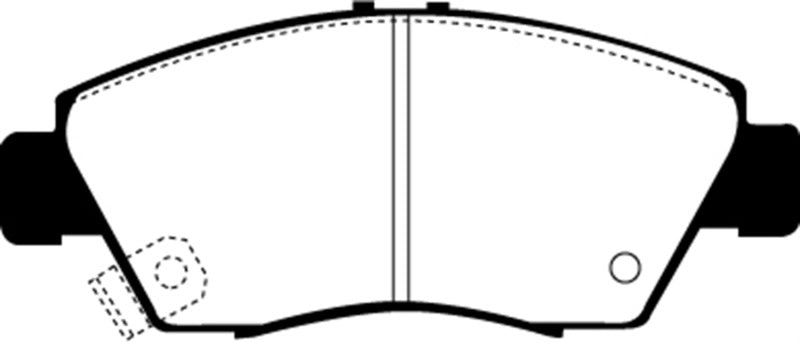 Plaquettes de frein avant EBC 12 Acura ILX 1.5 Hybrid Greenstuff