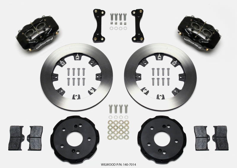 Kit de chapeau avant Dynalite forgé Wilwood 12,19 po 02-06 Acura RSX-5 Lug