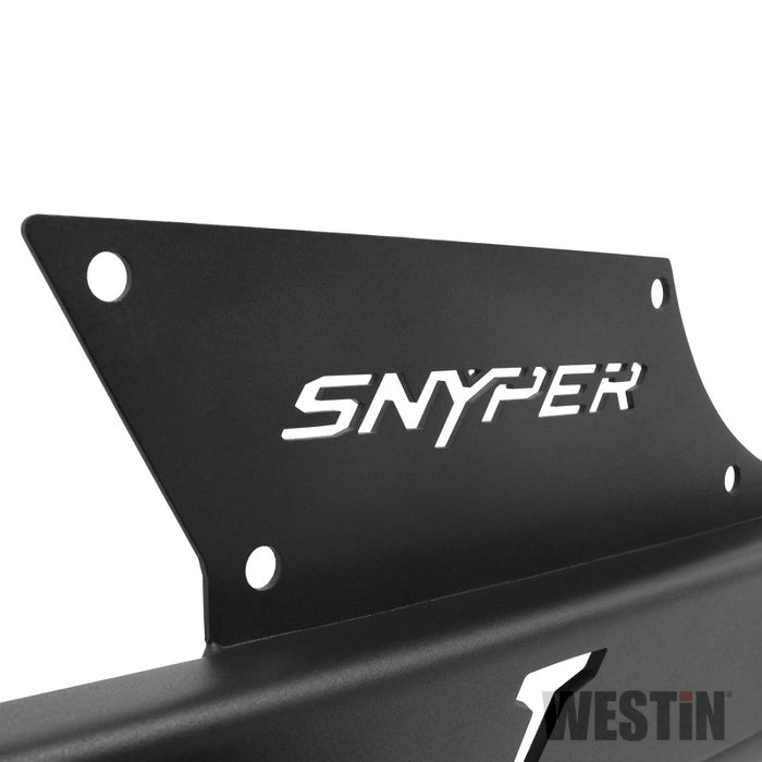 Marchepieds Westin/Snyper 07-17 Jeep Wrangler Unlimited Rock Slider - Noir texturé