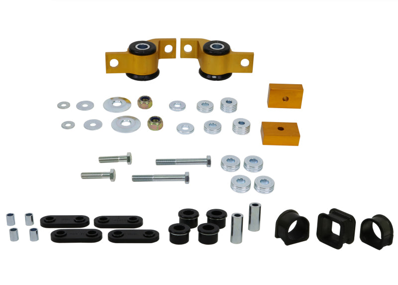 Kit d'accessoires essentiels pour véhicule avant Whiteline 10/2000-9/2002 Subaru Impreza GD Sedan/GG Wagon