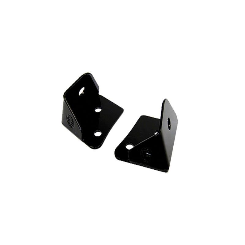 Ensemble de supports de montage de feu de pare-brise pour montant A Jeep JK 07-18 KC HiLiTES (paire) - Noir