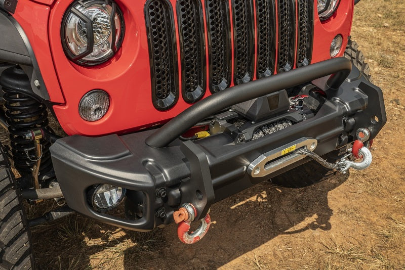 Ensemble de pare-chocs avant Rugged Ridge Arcus avec Overrider 2018 Jeep Wrangler JK