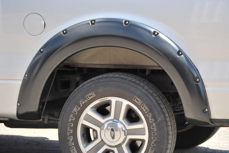 Élargisseurs d'aile texturés style rivet Lund 04-08 Ford F-150 RX-Série Elite - Noir (4 pièces)