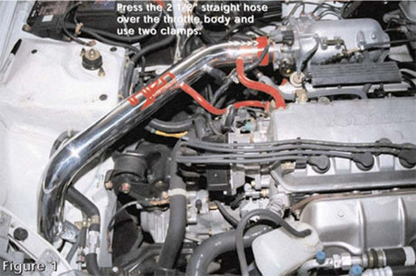 Prise d'air froid noire Injen 99-00 Civic Ex Hx EL (Canada)