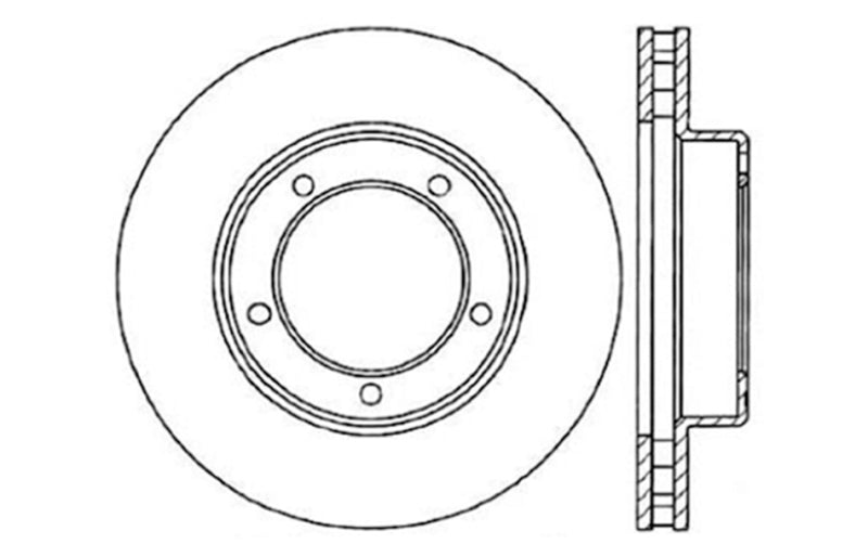 Disque de frein sport percé StopTech