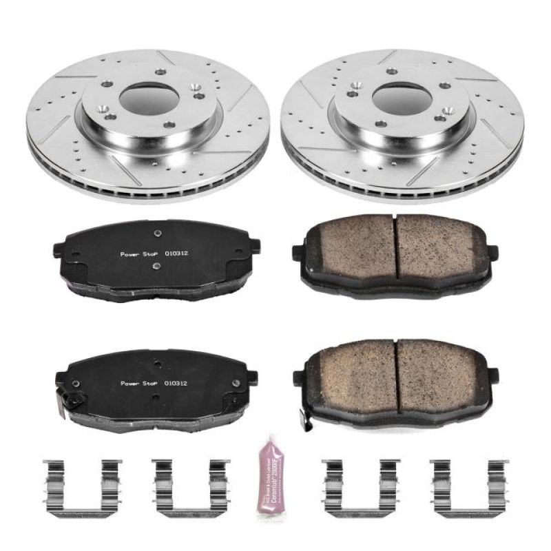 Kit de freins sport Power Stop 14-16 Kia Soul Z23 Evolution avant
