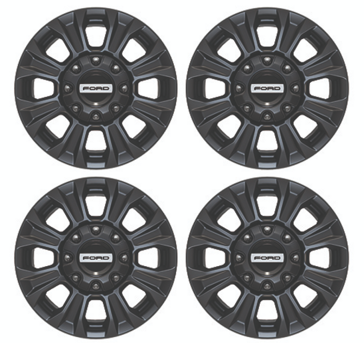 Kit de jantes Ford Racing 05-22 Super Duty 18x8 noir mat