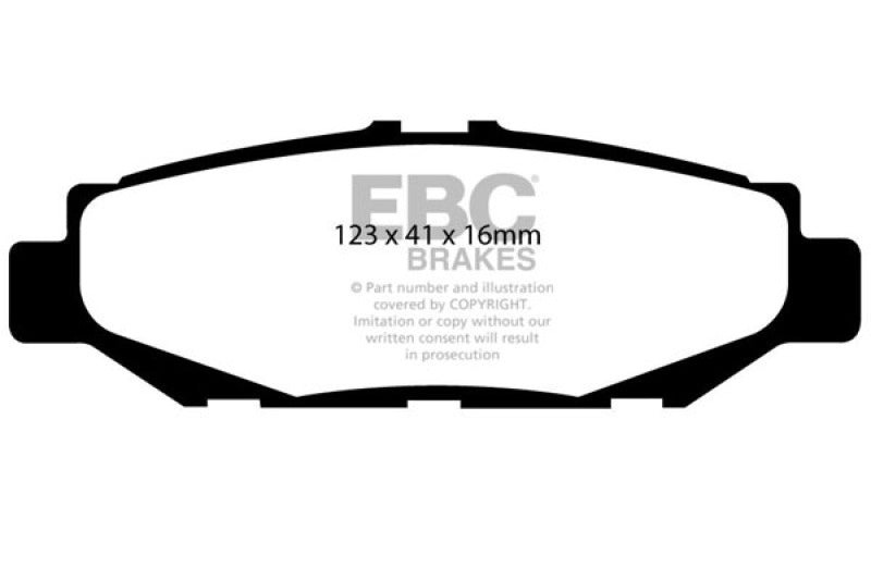 Plaquettes de frein arrière Redstuff EBC 93-97 Lexus GS300 3.0