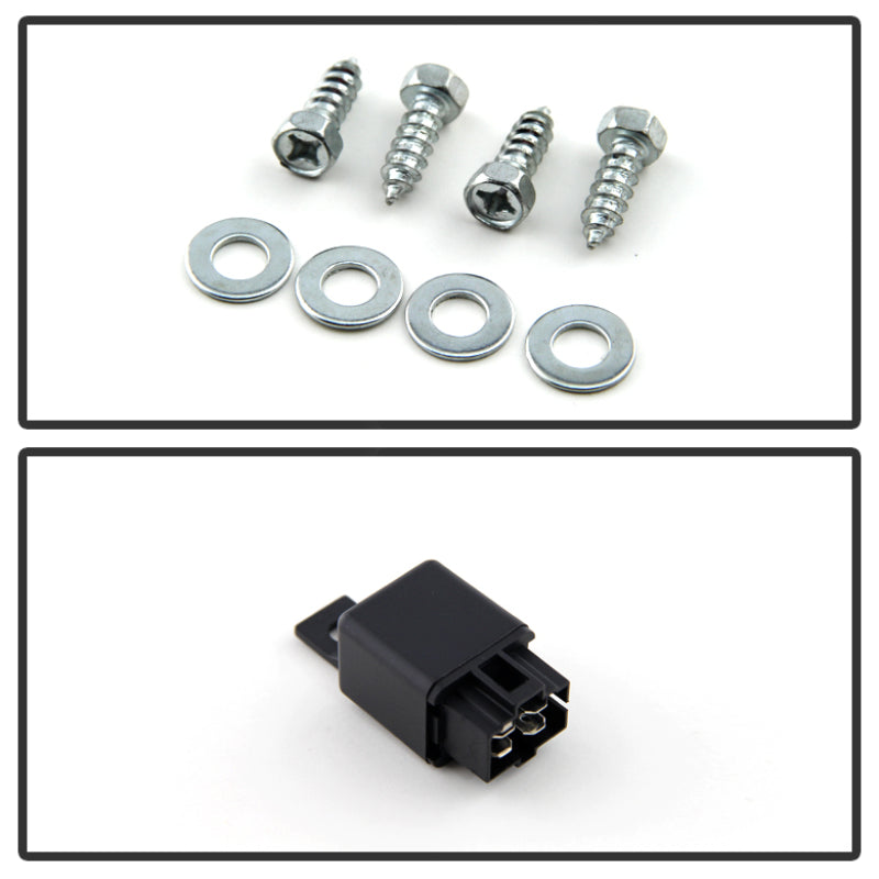 Feu antibrouillard OEM Spyder Dodge Grand Caravan 2011-2015 avec interrupteur universel - Transparent FL-DGC2011-C