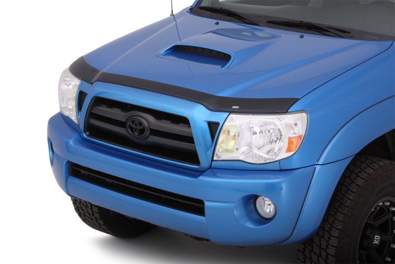 AVS 12-15 Toyota Tacoma Aeroskin Low Profile Acrylic Hood Shield - Smoke