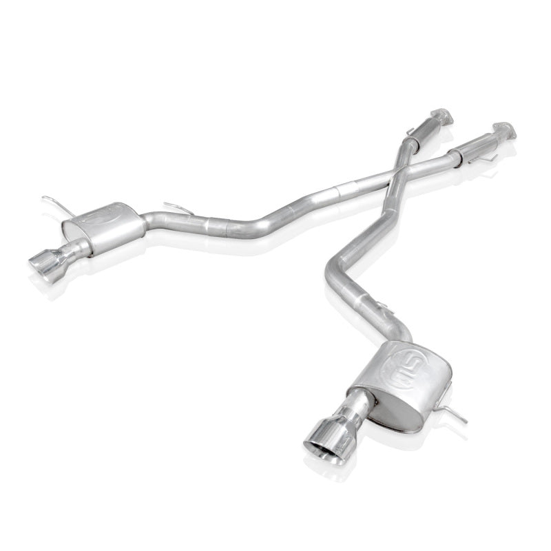 Silencieux à chambre arrière pour Jeep Grand Cherokee 6,4 L 2012-17 en acier inoxydable X-Pipe