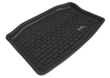 Tapis de coffre arrière inférieur 3D MAXpider pour Tesla Model 3 2018-2021 Kagu - Noir