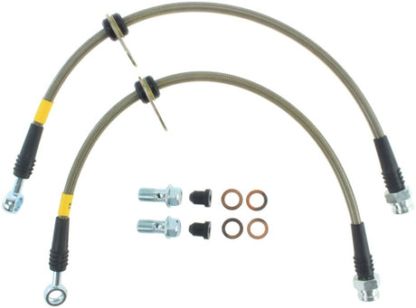 Conduites de frein arrière en acier inoxydable StopTech 06-12 Mitsubishi Eclipse