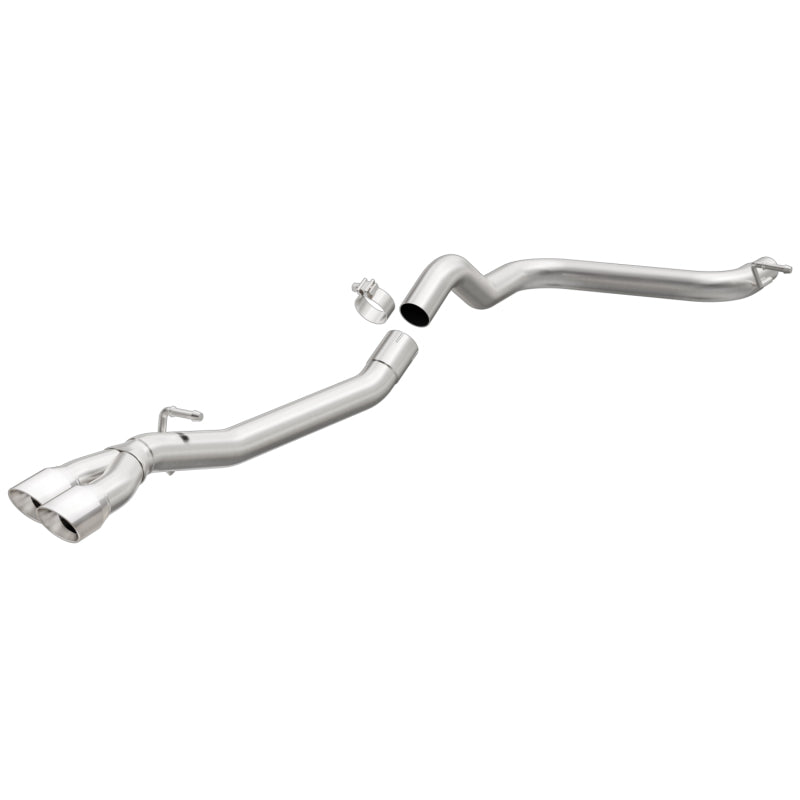 MagnaFlow Sys C/B 15-16 Volkswagen Golf TDI 2.5in Polished SS Dual Tip Driver Side Rear Exit