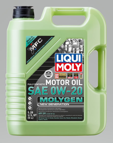 Huile moteur LIQUI MOLY 5L Molygen Nouvelle Génération SAE 0W20