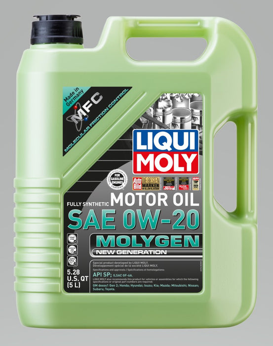 Huile moteur LIQUI MOLY 5L Molygen Nouvelle Génération SAE 0W20