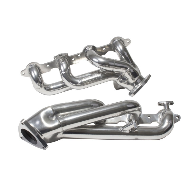 Collecteurs d'échappement BBK 99-04 GM Truck SUV 4.8 5.3 Shorty Tuned Length - 1-3/4 Silver Ceramic