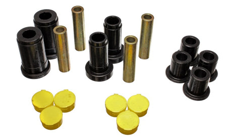 Ensemble de bagues de bras de suspension avant noires Energy Suspension 02-05 Dodge Ram 1500 2WD