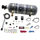 Kit d'azote à buse unique Nitrous Express All Dodge EFI avec bouteille composite