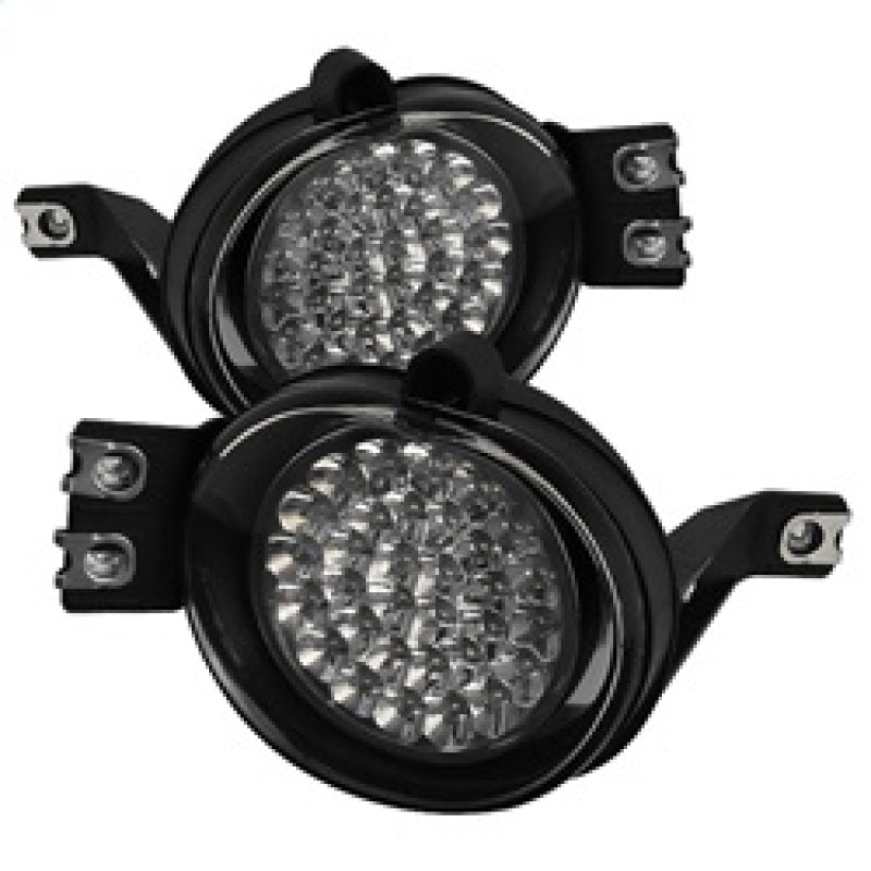 Feux antibrouillard à LED Spyder Dodge Ram 02-08/Durango 04-06 avec interrupteur transparent FL-LED-DRAM02-C