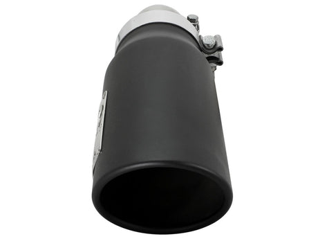 Mise à niveau de l'embout d'échappement noir aFe Power 09-15 Dodge Ram 3.0L/5.7L