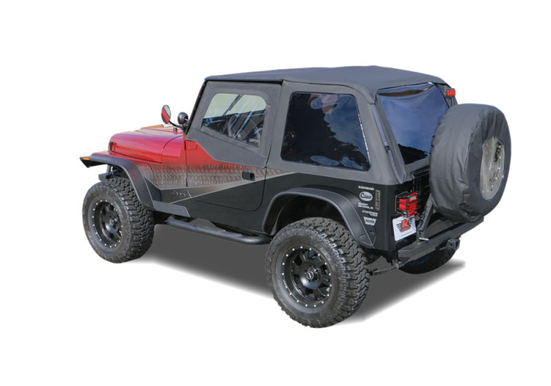 Kit de capote souple sans cadre pour Jeep Wrangler (YJ) 1992-1995 - Black Diamond