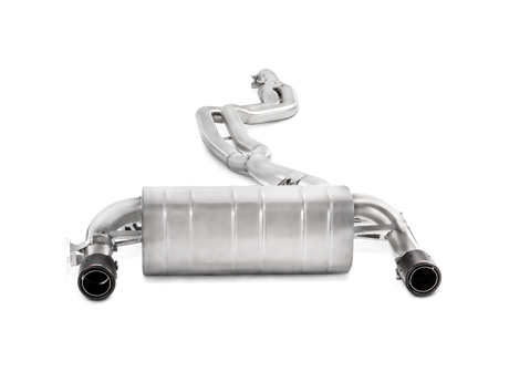Arrière de catalyseur Akrapovic Evolution Line 16-17 BMW 340i (F30 F31) (SS) avec embouts en carbone (tuyau de liaison requis)