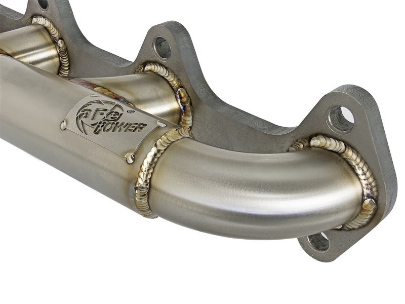 aFe Twisted Steel Header w/ T4 Turbo Manifold 03-07 Dodge Diesel L6-5.9L