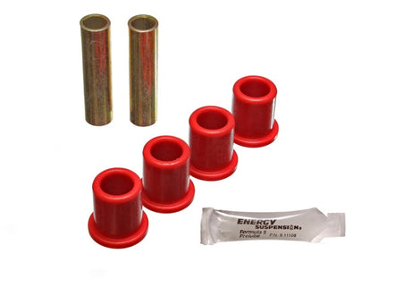 Ensemble de bagues de manille de cadre arrière rouge 2 roues motrices pour Ford Ranger 89-97 Energy Suspension