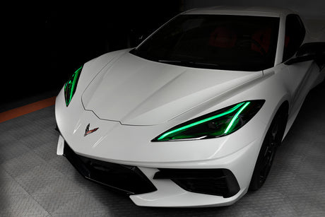 Kit de phares DRL RVB+A Oracle 20-21 Chevy Corvette C8 - ColorSHIFT avec commande simple VOIR LA GARANTIE