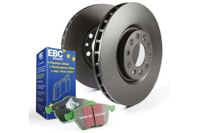 Kits EBC S14 Plaquettes Greenstuff et rotors RK