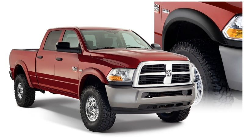 Bushwacker 10-18 Dodge Ram 2500 Fleetside Extend-A-Fender Style Flares 4 pièces 76,3/98,3 pouces - Noir